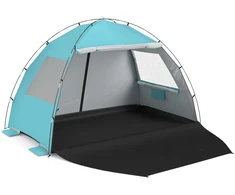Lauko baldų komplektas Promotions Paplūdimio palapinė 221x150x150 cm Mėlyna