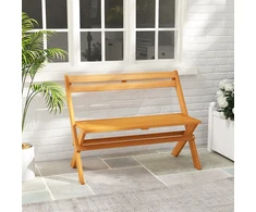 Lauko baldų komplektas Promotions Sodo suoliukas 55,9x106,7x80 cm natūralaus akacijos medžio