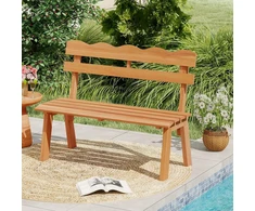 Lauko baldų komplektas Promotions Sodo suoliukas 48,3x106,7x80 cm natūralaus akacijos medžio