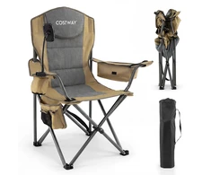 Lauko baldų komplektas Promotions Sulankstomas stovyklavimo kėdė 94x52x104 cm žalia
