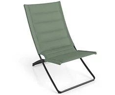 Promotions Sulankstomų paplūdimio kėdžių komplektas, 90x57x87 cm, žalia, metalinis rėmas