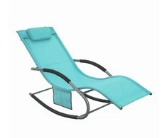 Sobuy , Supamasis krėslas, Poilsio krėslas, Lauko baldai, mėlyna, OGS28-HB