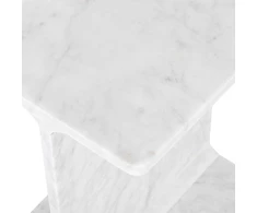 Marmurinis stalas, Avola, baltas