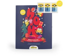 Figūrėlė „Minions“ Advento kalendorius su kvapnia arbatine lempute