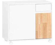 Mobilus failų spintelė, SoBuy ASK04-WN, 65x25x58 cm