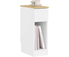 TV staliukas Naktinis staliukas, SoBuy FBT111-W, 20x35x60 cm, Baltas