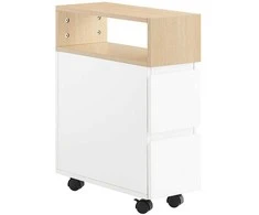 TV staliukas Naktinis staliukas, SoBuy FBT155-WN, 20x50x61 cm