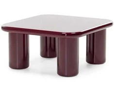 Novanook Kavos staliukas, MURIEN, 34x70x70 cm, Bordo