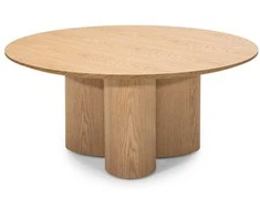 Novanook Kavos staliukas, NAORA, 44,5x100x100 cm, Ąžuolas