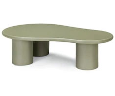 Novanook Kavos staliukas, NUBE, 34x130x80 cm, Žalias