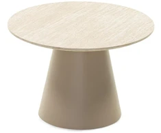 Novanook Kavos staliukas, OREZ, 80x53x59.5 cm, Smėlio spalvos