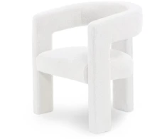 Novanook Lounge kėdė, LAUREN, 66x57x76 cm, Kremas