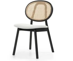 Novanook Medinė kėdė, SUMBA, 81.8x51.1x54.5 cm, Juoda
