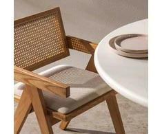 Novanook Medinis kėdė, Freja RENE, 78.5x51.7x54.1 cm, Natūralus