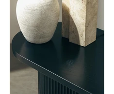 Novanook Rašomasis stalas, ALREQUIN, 140x40x80 cm, Juodas