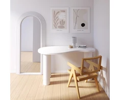 Novanook Rašomasis stalas, MOLYA, 75x140x70 cm, Baltas