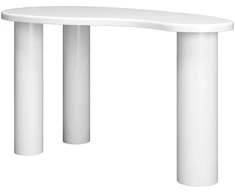 Novanook Rašomasis stalas, MOLYA, 75x140x70 cm, Baltas