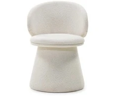Novanook Sukamasis krėslas, CAMILLE, 56x54x76,5 cm, Baltas