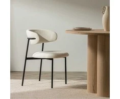 Novanook Valgomojo kėdė, LORO, 78x55x58 cm, Kremas
