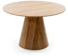 Novanook Valgomojo stalas, MARIEL, 120x120x76 cm, natūrali mediena