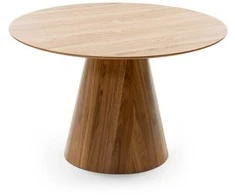 Novanook Valgomojo stalas, MARIEL, 120x120x76 cm, natūrali mediena