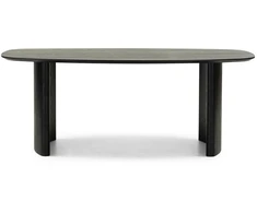 Novanook Valgomojo stalas, MARIS, 76x200x100 cm, Tamsiai rudas