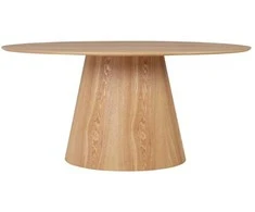 Novanook Valgomojo stalas, NOEL, 76x160x90 cm, natūrali mediena