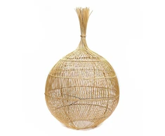 Pakabinamas šviestuvas Bazaar Aukštesnio lygio lempa, Wonton, 0.5x0.5x0.8 m, Natūrali