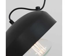 Pakabinamas šviestuvas Customform Kronšteinas, POPO FLAT 1, Juoda
