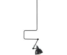 Pakabinamas šviestuvas Customform Lempos, COBEN LONG, 0.32x1.4 m, Juoda