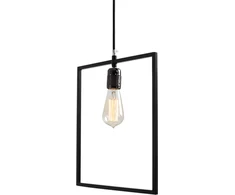 Pakabinamas šviestuvas Customform Lempos, QUADO, 0.35x0.35 m, Baltos