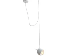 Pakabinamas šviestuvas Customform Lubų šviestuvas POPO 1, baltas, Ø 15 cm