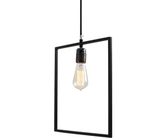 Pakabinamas šviestuvas Customform Lempos, QUADO, 0.35x0.35 m, Baltos