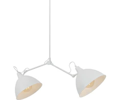 Pakabinamas šviestuvas Customform Lempos, COBEN TWO HEAD, 1.04x1 m, Balta