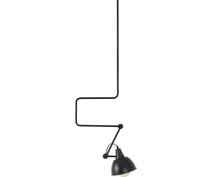 Pakabinamas šviestuvas Customform Lempos, COBEN LONG, 0.32x1.4 m, Juoda