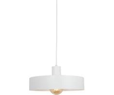 Pakabinamas šviestuvas Customform Lubų šviestuvas FAY 1 M, baltas, Ø 15 cm