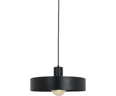Pakabinamas šviestuvas Customform Lubų šviestuvas FAY 1 L, juodas, Ø 15 cm