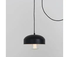 Pakabinamas šviestuvas Customform Liuminorius, POPO FLAT L 1, Juodas