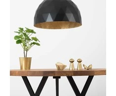 Pakabinamas šviestuvas Customform Lubinė lampa, LEONARD L, Auksinė-Balta