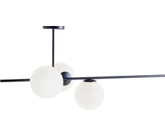 Pakabinamas šviestuvas Customform Pakabinama lempa, BOBLER Horizontal, 0.42x1.5x0.5 m, Juoda