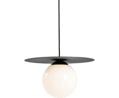 Pakabinamas šviestuvas Customform Pakabinama lempa, SKIVA BALL M, 0.21 m, Juoda