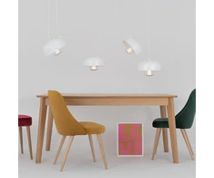 Pakabinamas šviestuvas Customform Šviestuvas, POPO FLAT L 4, Balta