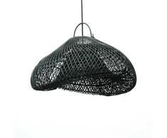 Pakabinamas šviestuvas Bazaar Pendalas, Debesis, 0,6x0,6x0,35 m, Juoda
