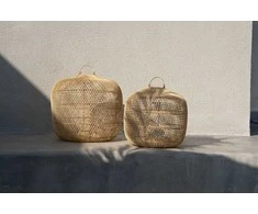Pakabinamas šviestuvas Bazaar Pendantas, Batu Bolong, 0,48x0,48x0,48 m, Natūralus