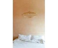 Pakabinamas šviestuvas Bazaar Pendantas, Macaronas, 0,75x0,75x0,3 m, Natūralus