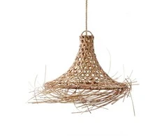 Pakabinamas šviestuvas Bazaar Pendantas, Mykonas, 0,4x0,4x0,3 m, Natūralus