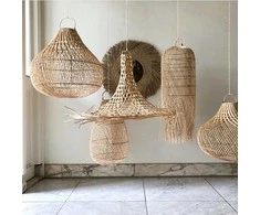 Pakabinamas šviestuvas Bazaar Pendantas, Mykonas, 0,4x0,4x0,3 m, Natūralus
