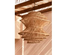 Pakabinamas šviestuvas Bazaar Pendantas, Shiitake, 0,55x0,55x0,63 m, Natūralus
