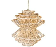 Pakabinamas šviestuvas Bazaar Pendantas, Shiitake, 0,55x0,55x0,63 m, Natūralus