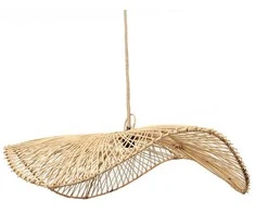 Pakabinamas šviestuvas Bazaar Pendelis, Chapeau, 0,75x0,75x0,2 m, Natūralus